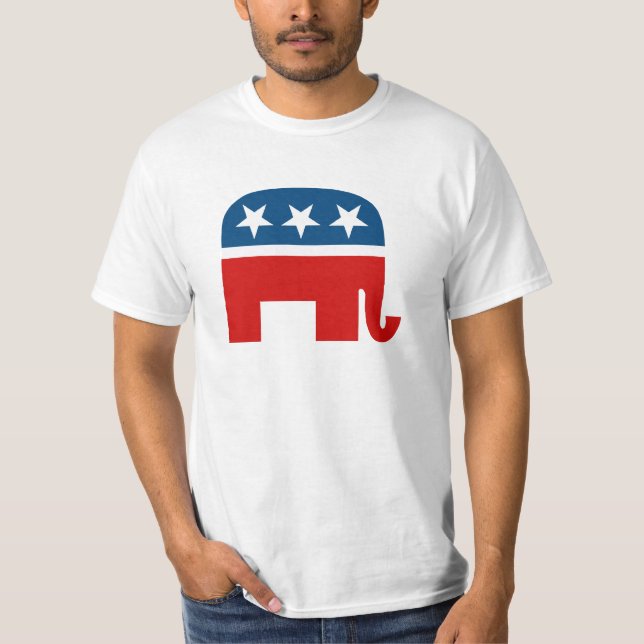 Republikansk elefant tröja (Framsida)