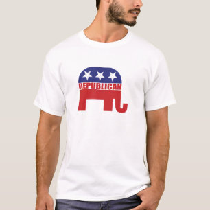 Republikansk elefantlogotyp t-shirt