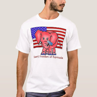 Republikansk frihet av uttryckt t shirt
