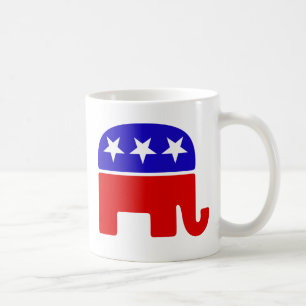 Republikansk logotyp kaffemugg
