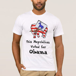 Republikansk Obama supporterT-tröja T Shirt