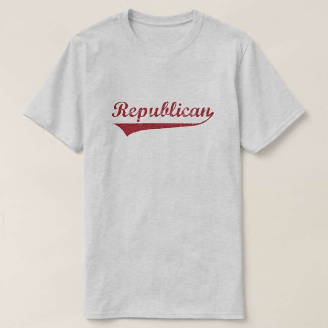 Republikansk Swash T-shirt (Design framsida)