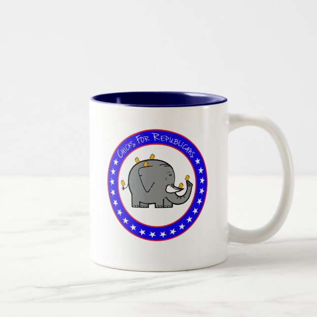 republikanska chickar mugg (Höger)