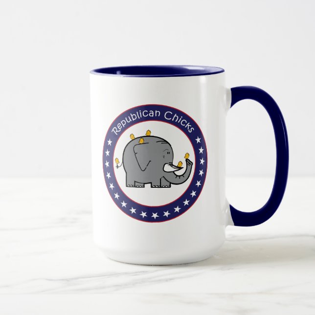 republikanska chickar mugg (Höger)