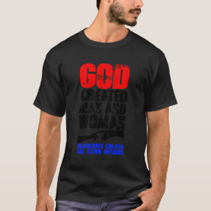 Republikanska demokrater Skapat alla andra Gender T Shirt