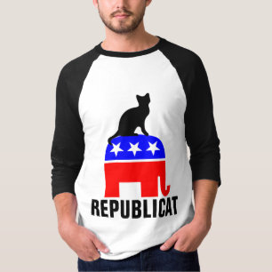 REPUBLIKANSKA KATT T-shirts, REPUBLIKAN T Shirt