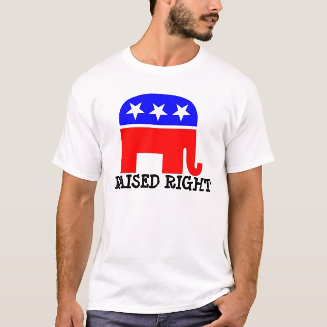Republikanska konservativa T-tröja Tee Shirt (Framsida)