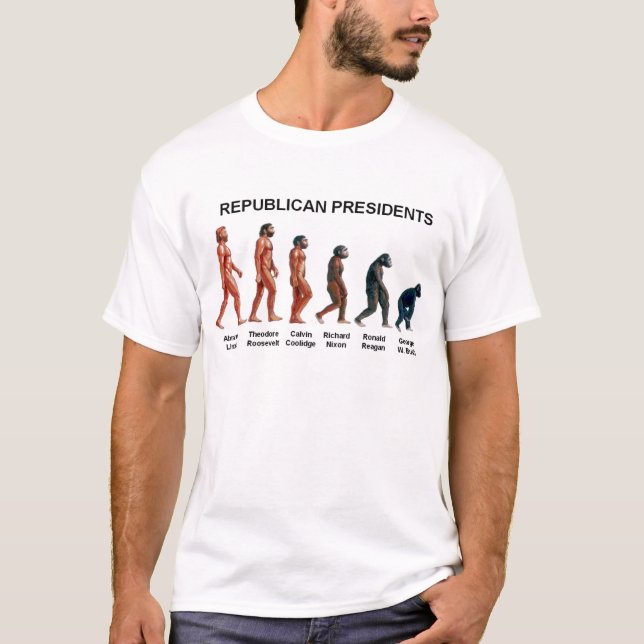 REPUBLIKANSKA PRESIDENTER T-SHIRT (Framsida)