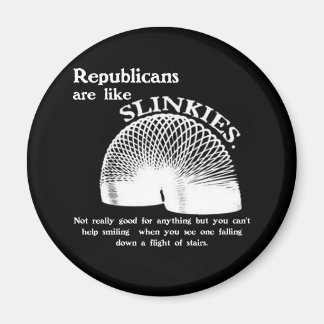 Republikanska som faller ned i Trappor Magnet