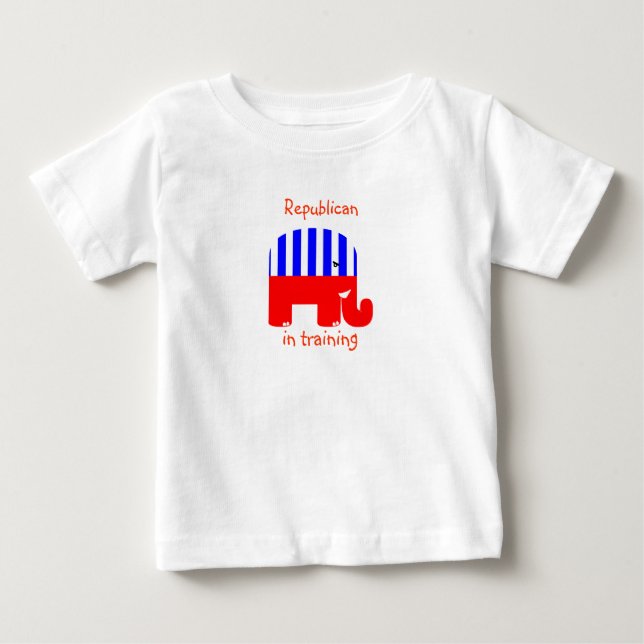 Republikanska under utbildning tee shirt (Framsida)