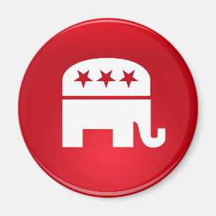 Republikanskaa partitlogotyp magnet