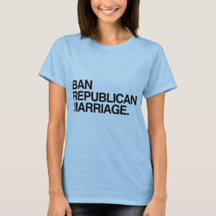 REPUBLIKANSKT GIFTERMÅL FÖR FÖRBUD - .PNG T-SHIRT