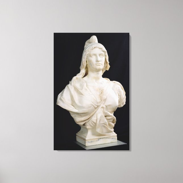 Republiken, 1880 canvastryck (Framsida)