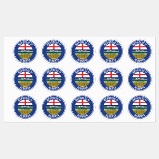 Republiken Alberta WEXIT Klistermärke