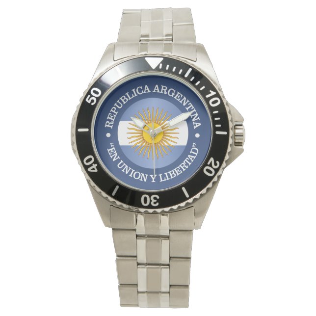 Republiken Argentina Armbandsur (Framsida)