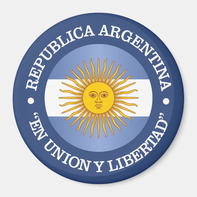 Republiken Argentina Magnet (Framsidan)