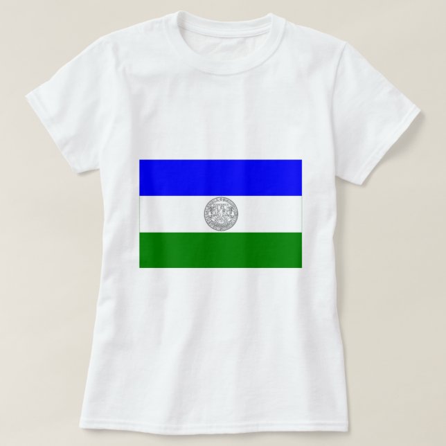 Republiken av Jämtland sjunker (inofficiellt) Tee Shirt (Design framsida)
