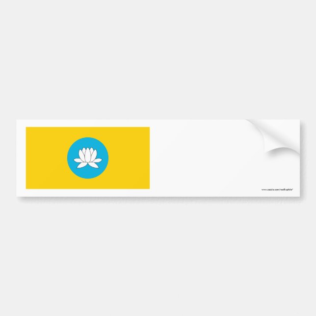 Republiken av Kalmykia sjunker Bildekal (Framsidan)