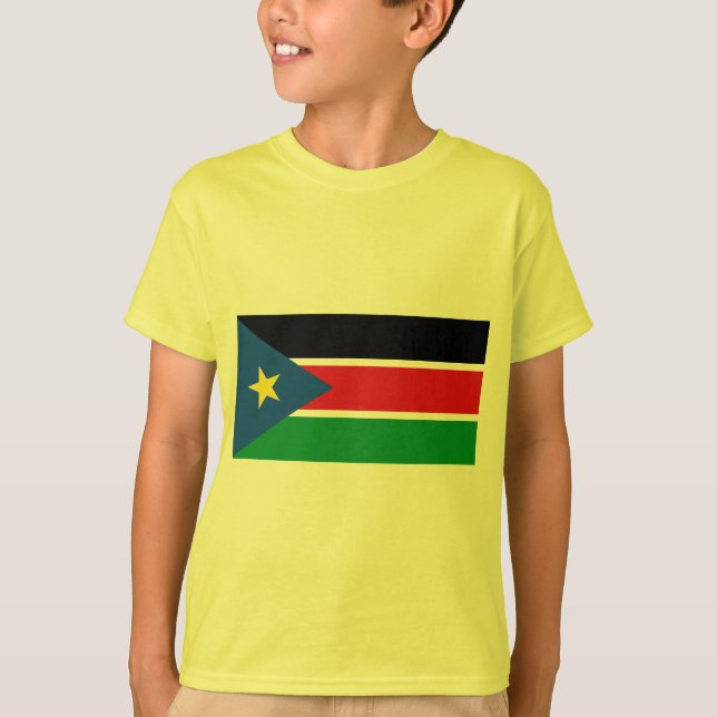 Republiken av södra Sudan sjunker på Tshirts och (Framsida)