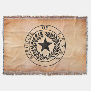 Republiken av Texas förseglar Filt