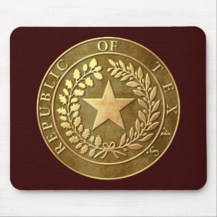 Republiken av Texas förseglar Musmatta
