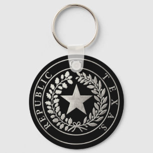 Republiken av Texas förseglar Nyckelring