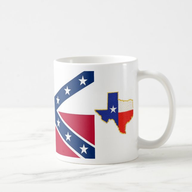 Republiken av Texas sjunker, texas, republiken av… Kaffemugg (Höger)