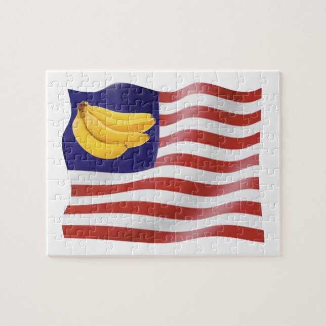 Republiken Banana Pussel (Horisontell)