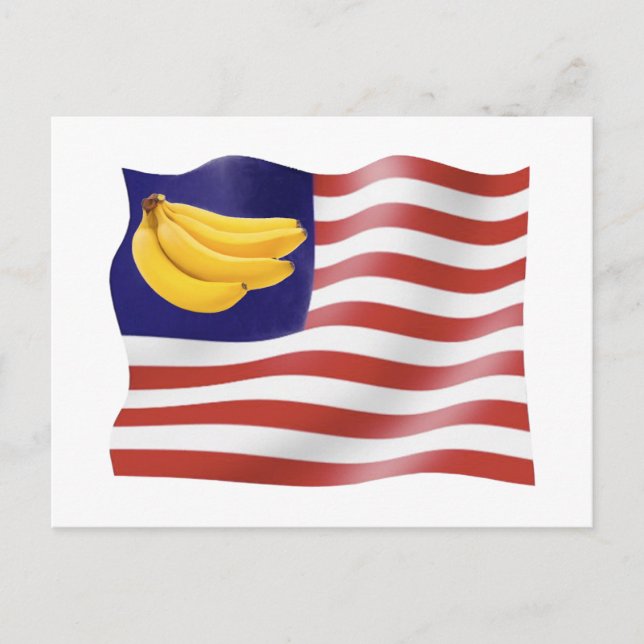 Republiken Banana Vykort (Framsida)