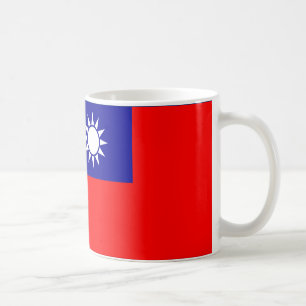 "Republiken China (Taiwan) Flagga Mugg - Proud Nat