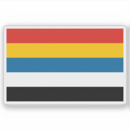 Republiken Chinas första flagga (1912-1928) Klistermärken