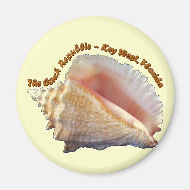 Republiken Conch Magnet (Framsidan)