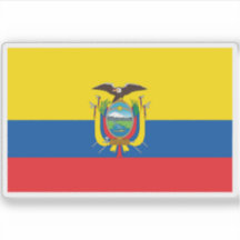 Republiken Ecuadors flagga