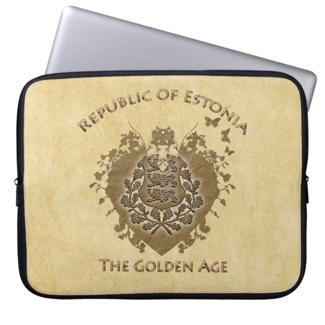 Republiken Estland Laptop sleeve! Sleeve (Framsidan)