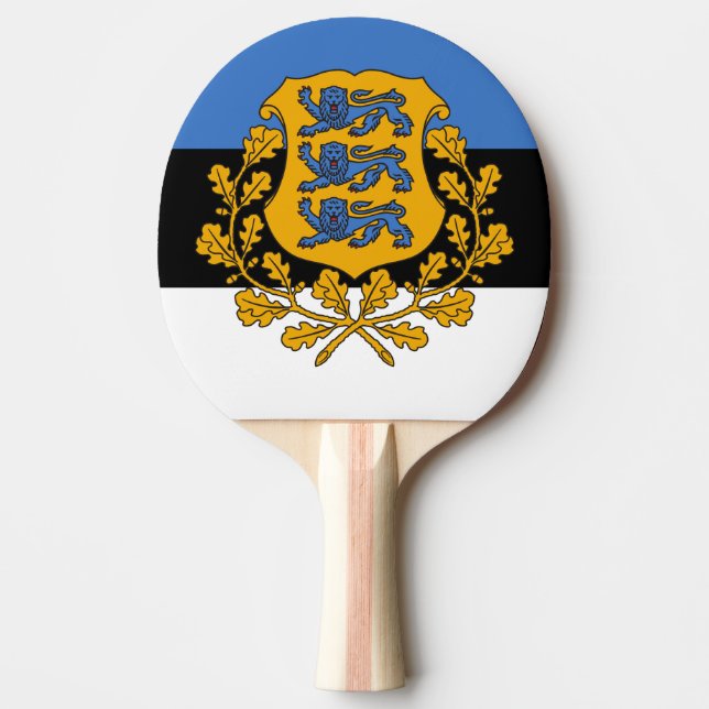 Republiken Estland Pingisracket! Pingisracket (Framsidan)