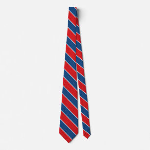 Republiken Flagga Färg Slips