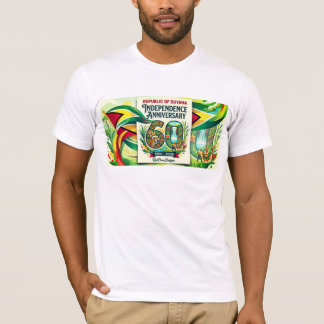Republiken Guyanas 60-årsjubileum för självständig T Shirt