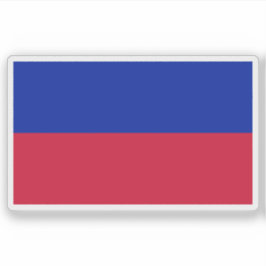 Republiken Haitis första flagga (1804) Klistermärken