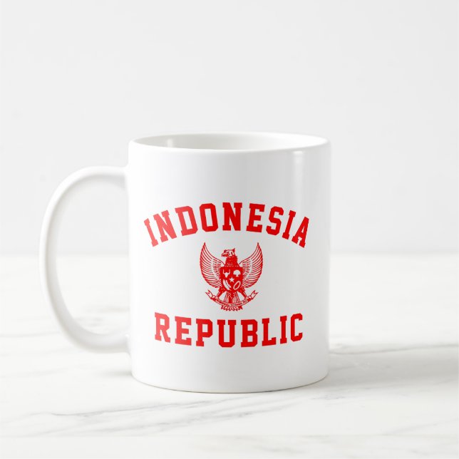 Republiken Indonesien Kaffemugg (Vänster)