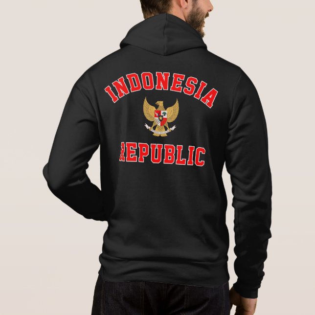 Republiken Indonesien  T Shirt (Baksida)