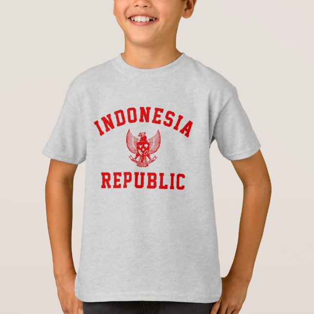 Republiken Indonesien T Shirt (Framsida)