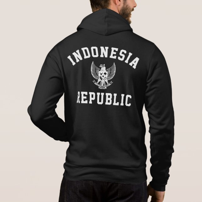 Republiken Indonesien  T Shirt (Baksida)