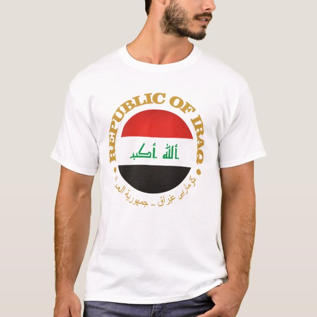 Republiken Irak (rd) T Shirt (Framsida)