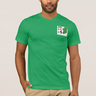 Republiken Irland 26+6=1 TShirt-Grönt T Shirt