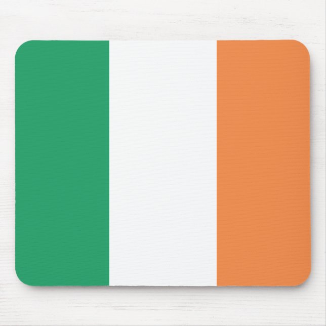 Republiken Irland Flagga Mouse Pad Musmatta (Framsidan)