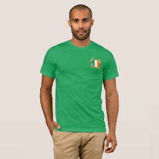 Republiken Irlands flagga sköld T Shirt