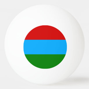 Republiken Karelen Flagga Pingisboll