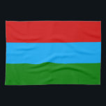 Republiken Kareliens flagga Kökshandduk<br><div class="desc">Republiken Karelens patriotiska flagga.</div>