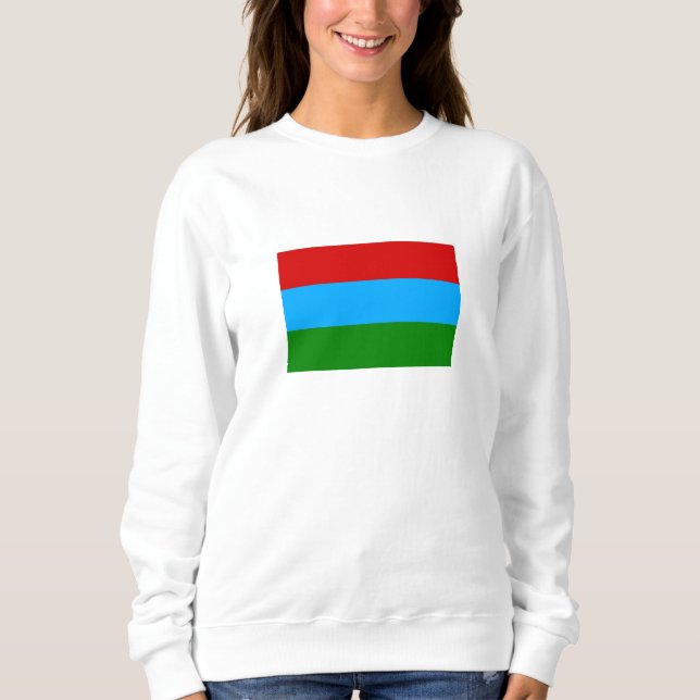 Republiken Karelska flagga T Shirt (Framsida)