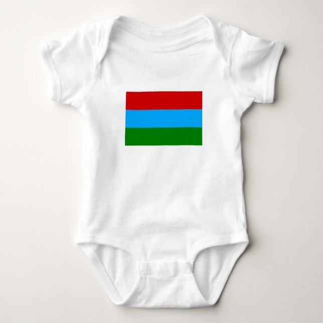 Republiken Karelska flagga T Shirt (Framsida)
